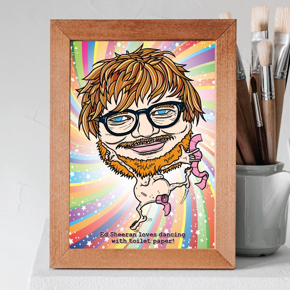 Ed Sheeran Pop Art Print