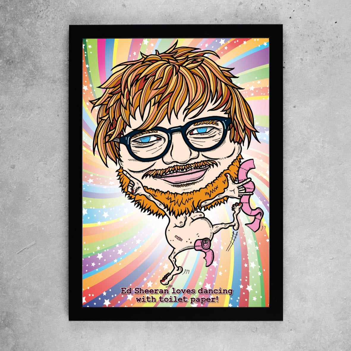 Ed Sheeran Pop Art Print