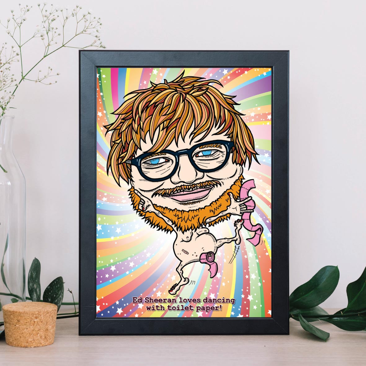 Ed Sheeran Pop Art Print