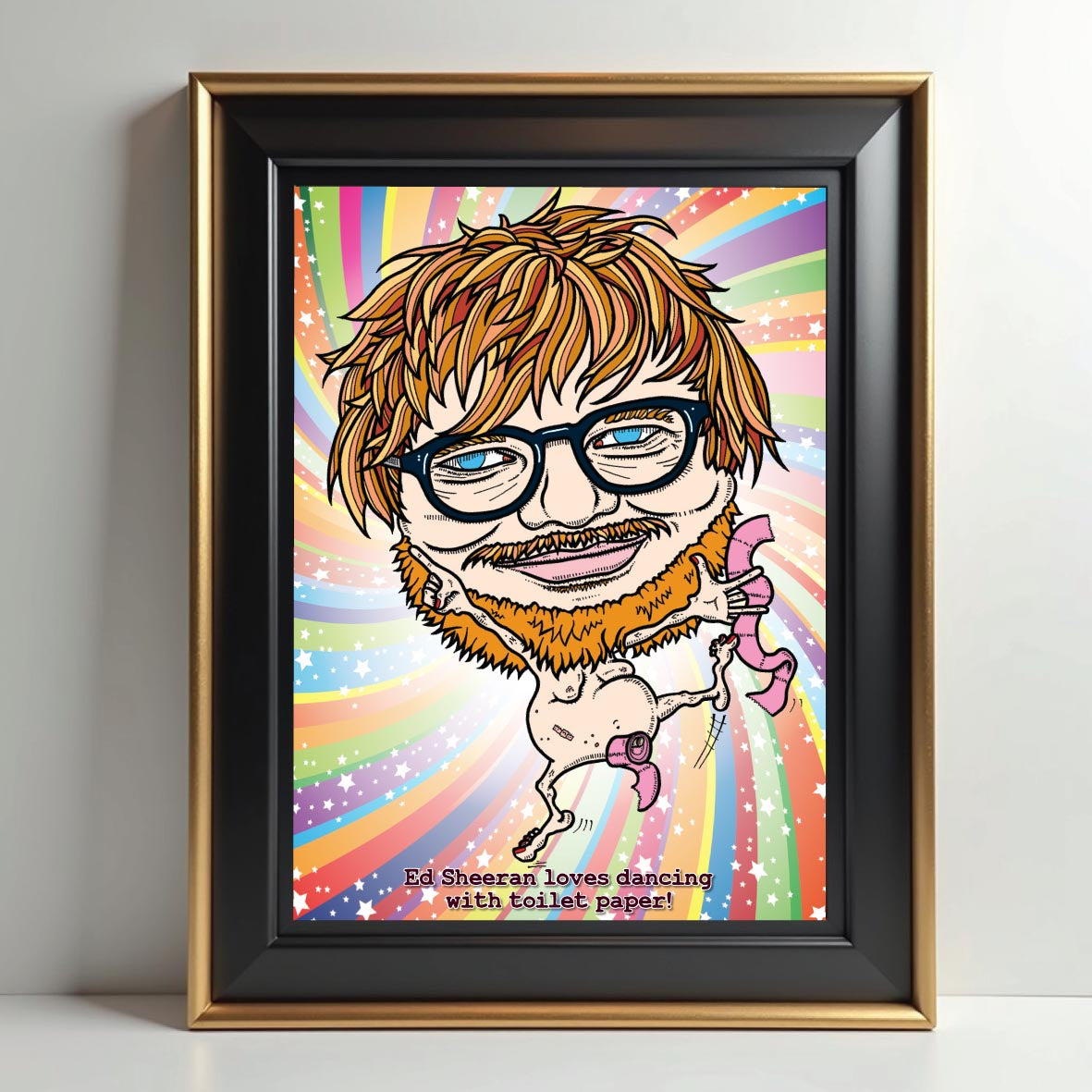 Ed Sheeran Pop Art Print