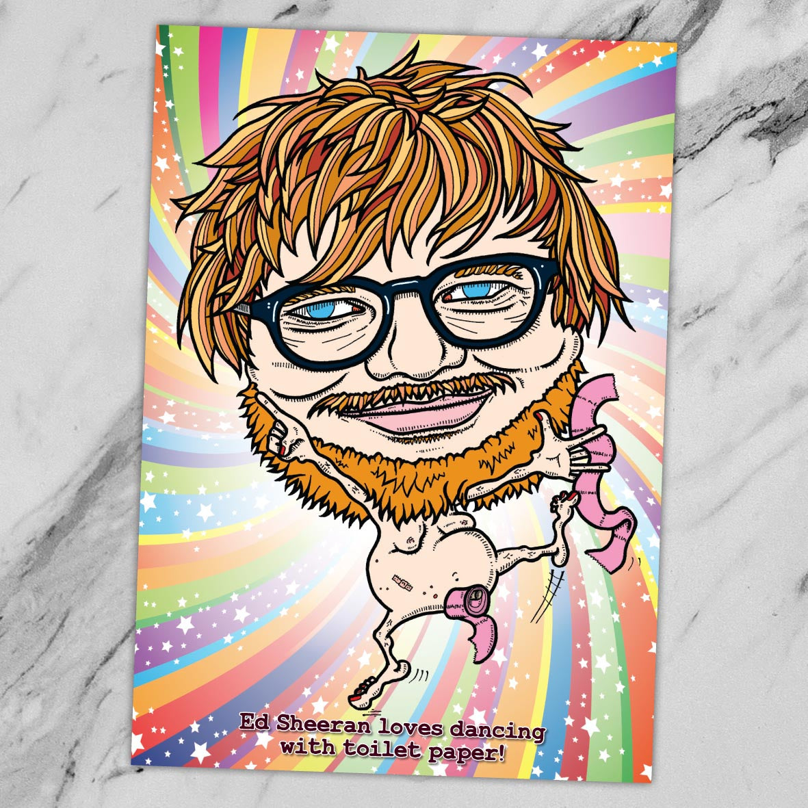 Ed Sheeran Pop Art Print