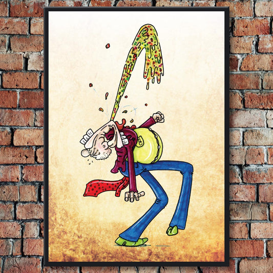 Eruption Art Print