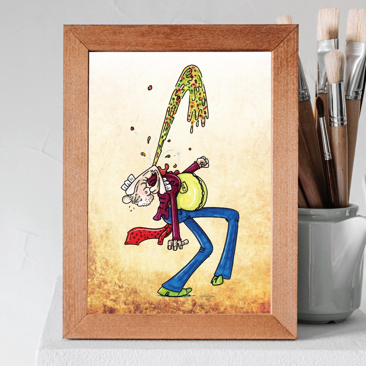 Eruption Art Print