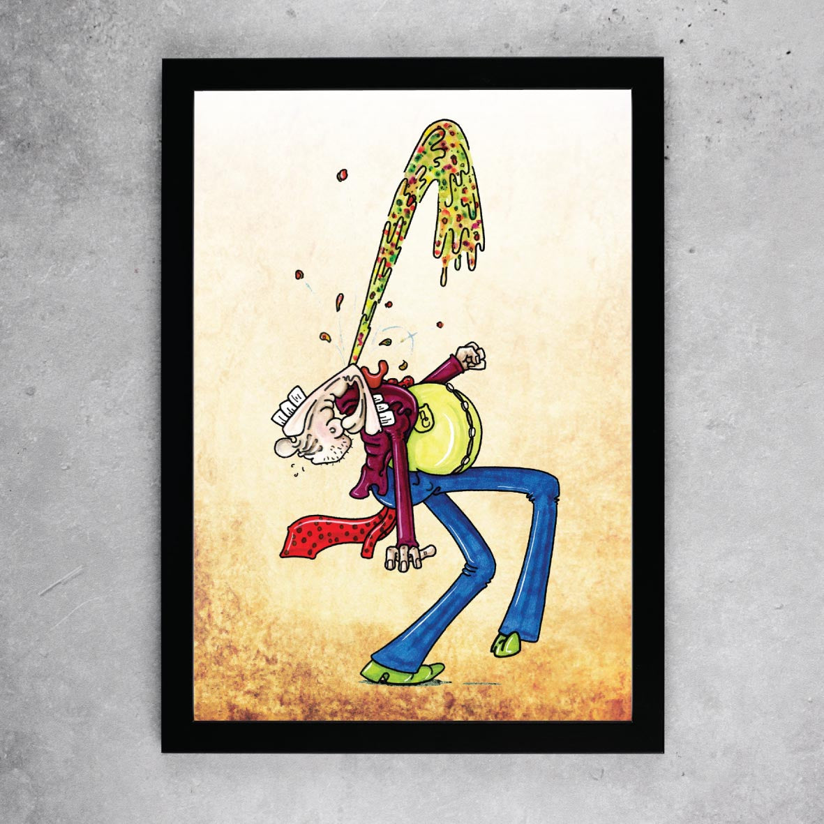 Eruption Art Print