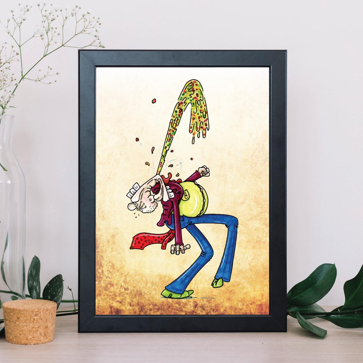 Eruption Art Print