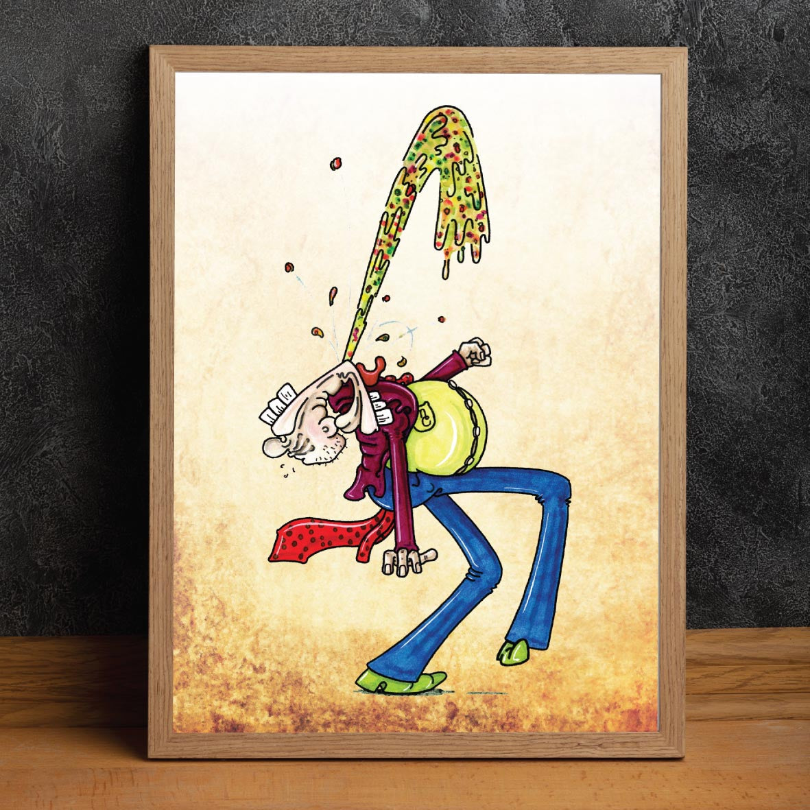 Eruption Art Print
