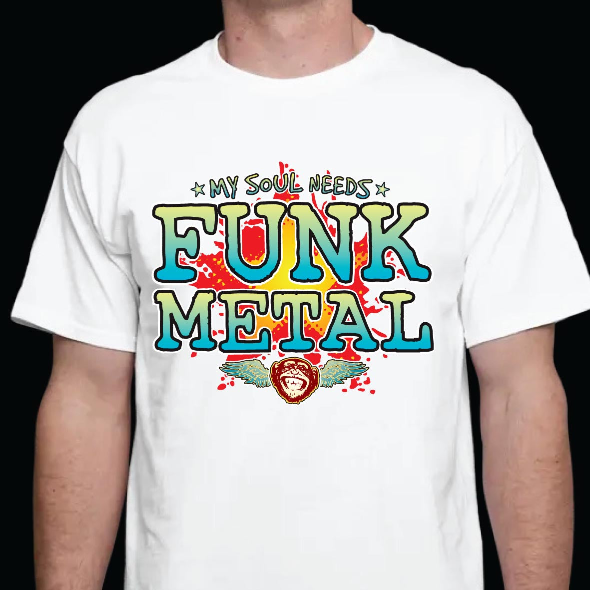 Funk Metal Cotton T-Shirt