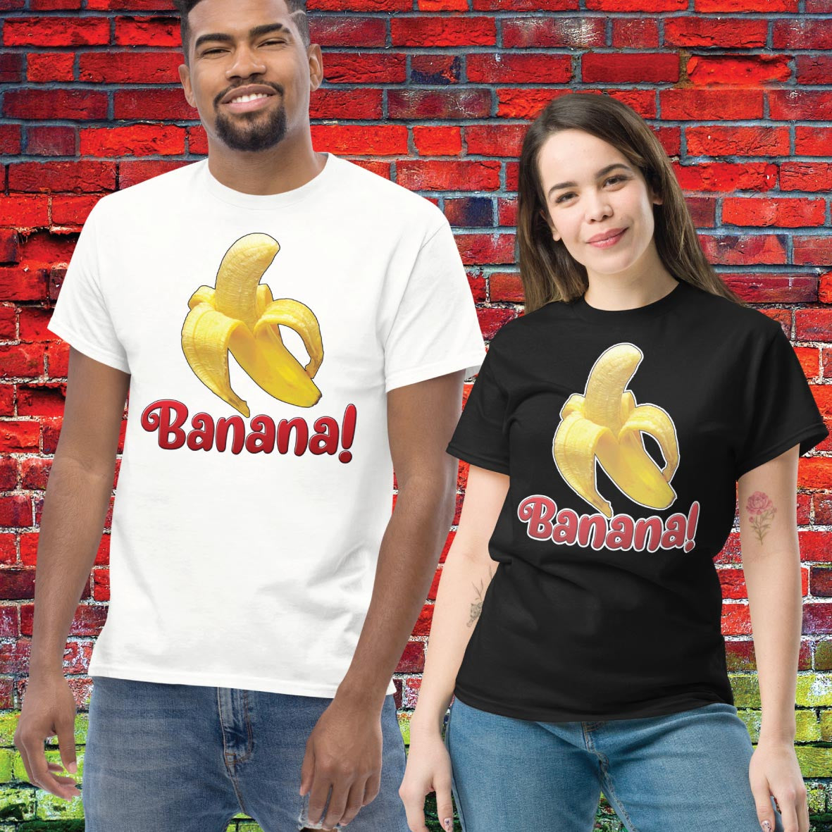 Banana Funny Slogan Unisex Tee