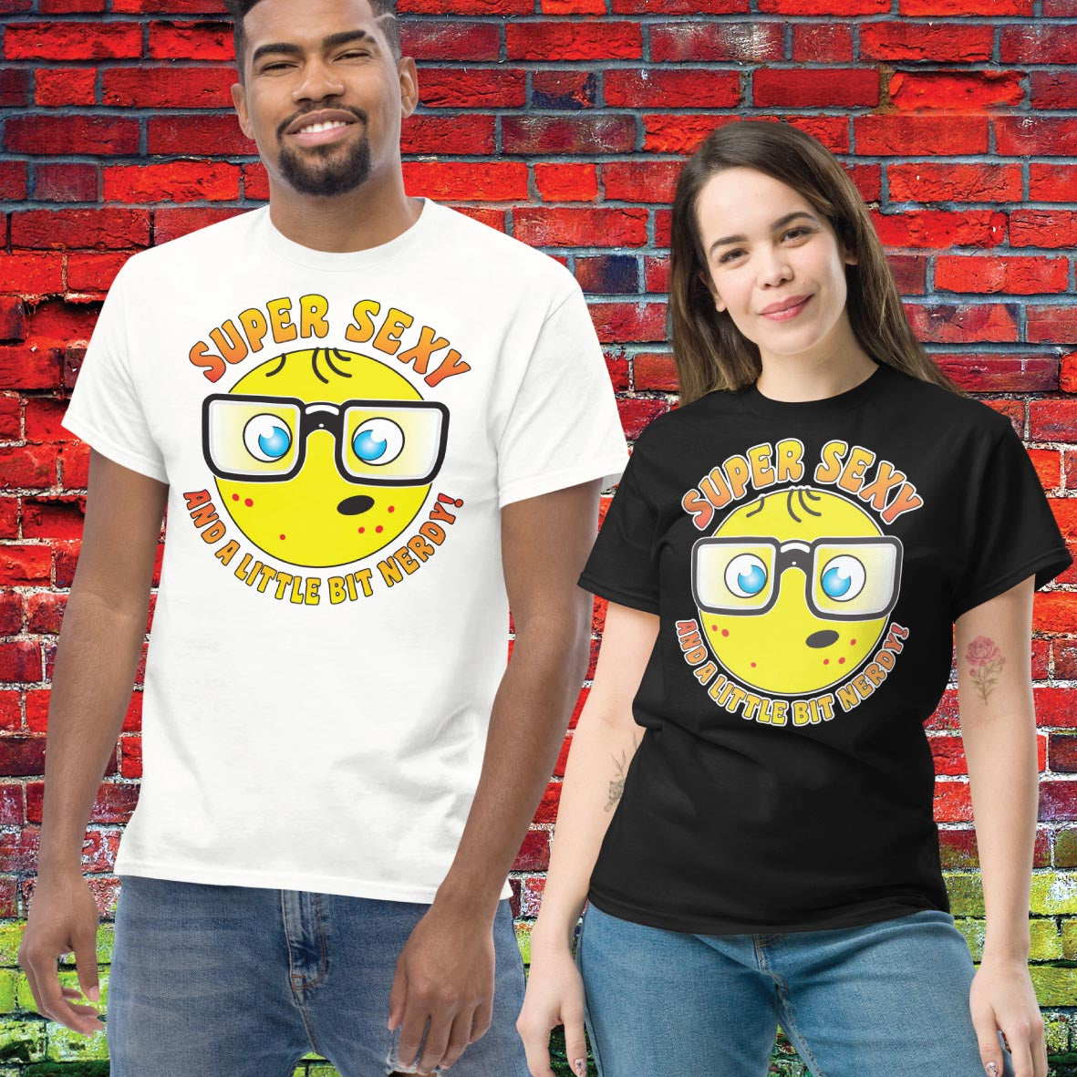 Sexy Nerd Funny Slogan Unisex Tee