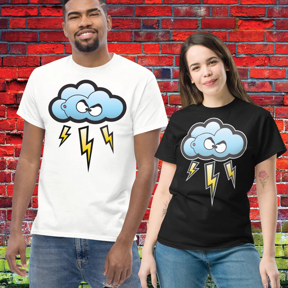 Stormy Temper Funny Unisex Tee
