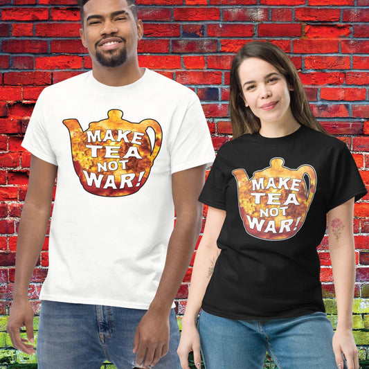 Make Tea Funny slogan Unisex Tee