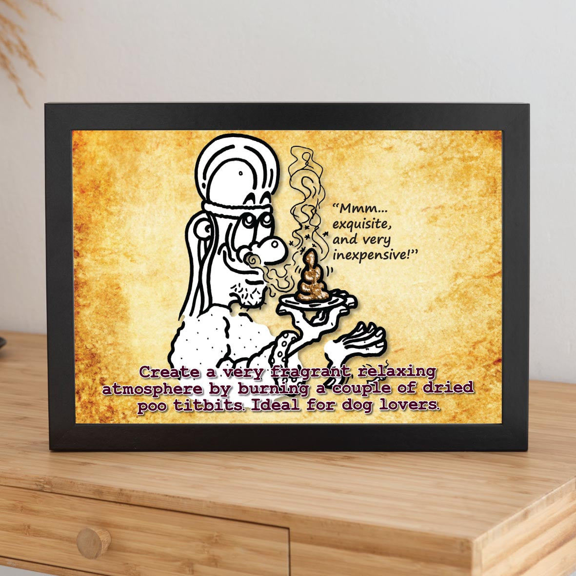 Fragrant Incense Cartoon Art Print