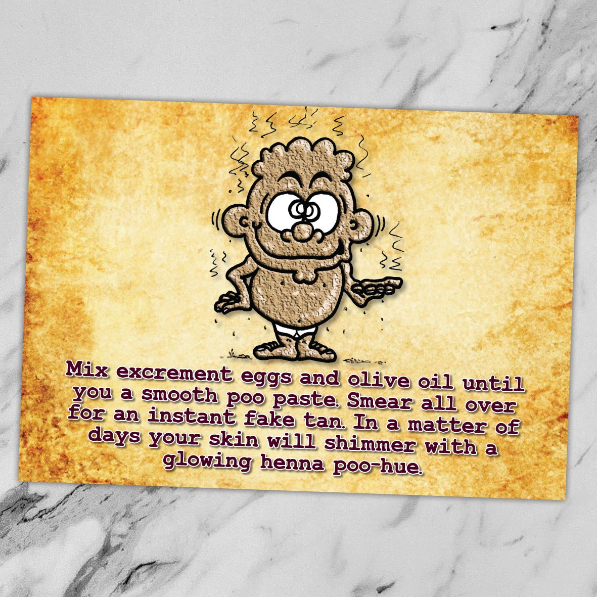 Super Fun Sun Lotion Cartoon Art Print