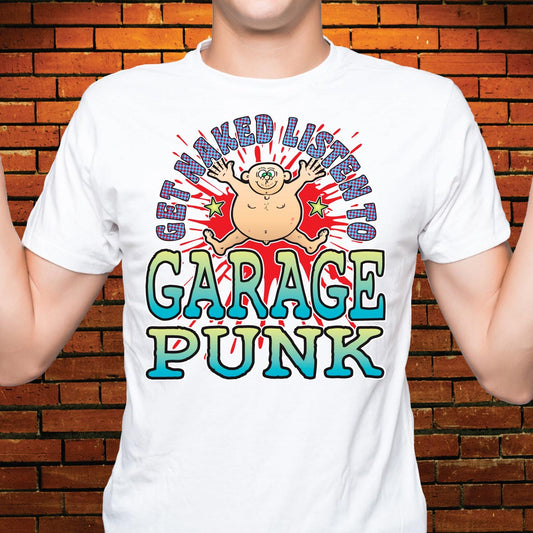Garage Punk Funny Slogan Cotton T-Shirt