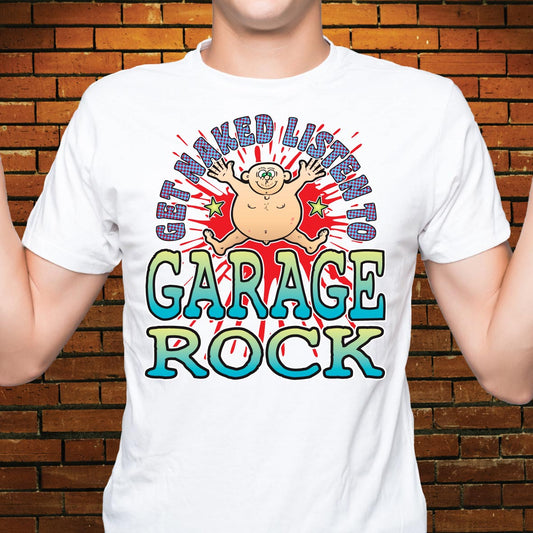 Garage Rock Funny Slogan Cotton T-Shirt
