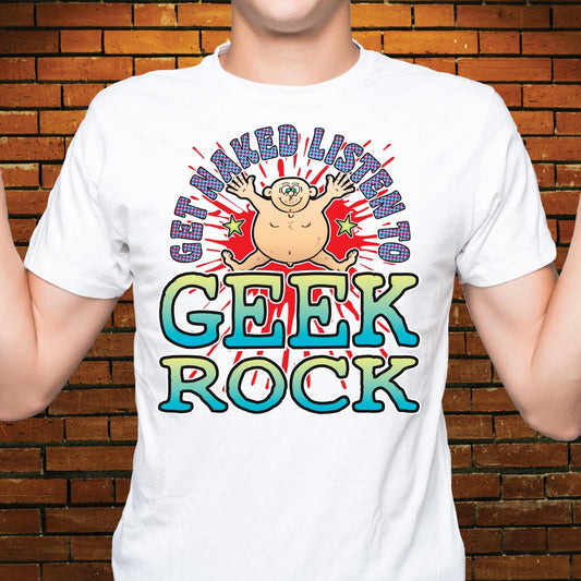 Geek Rock Funny Slogan Cotton T-Shirt