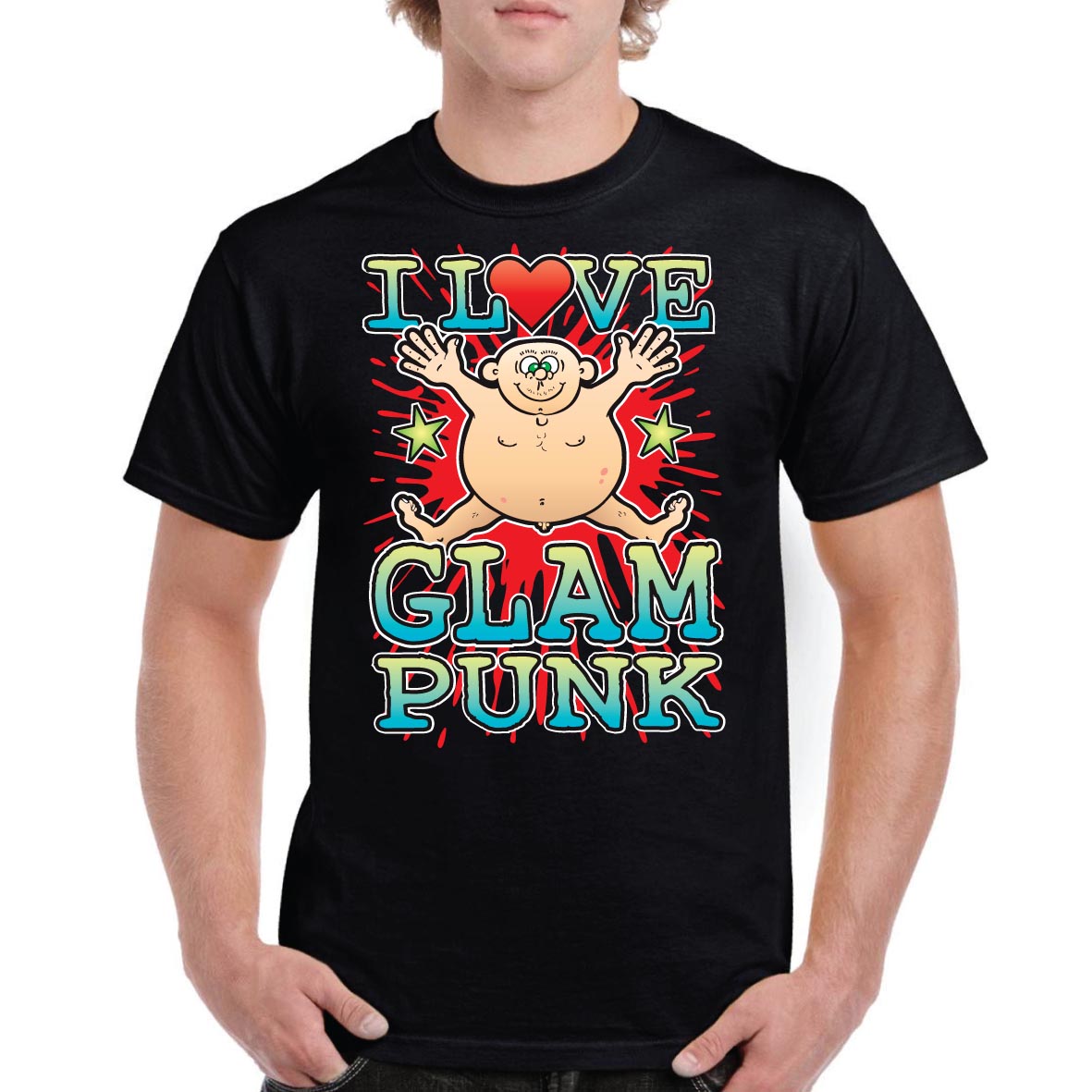Glam Punk Love Unisex Tee