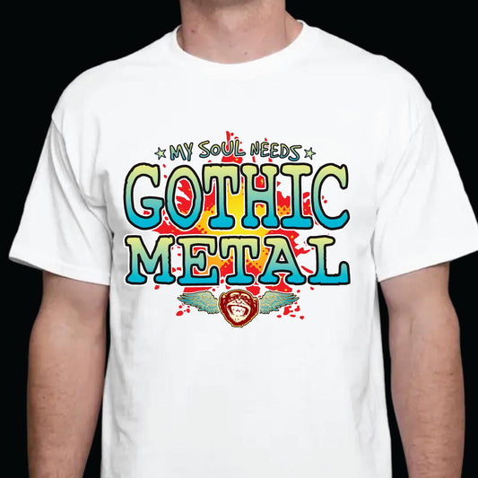 Gothic Metal Cotton T-Shirt