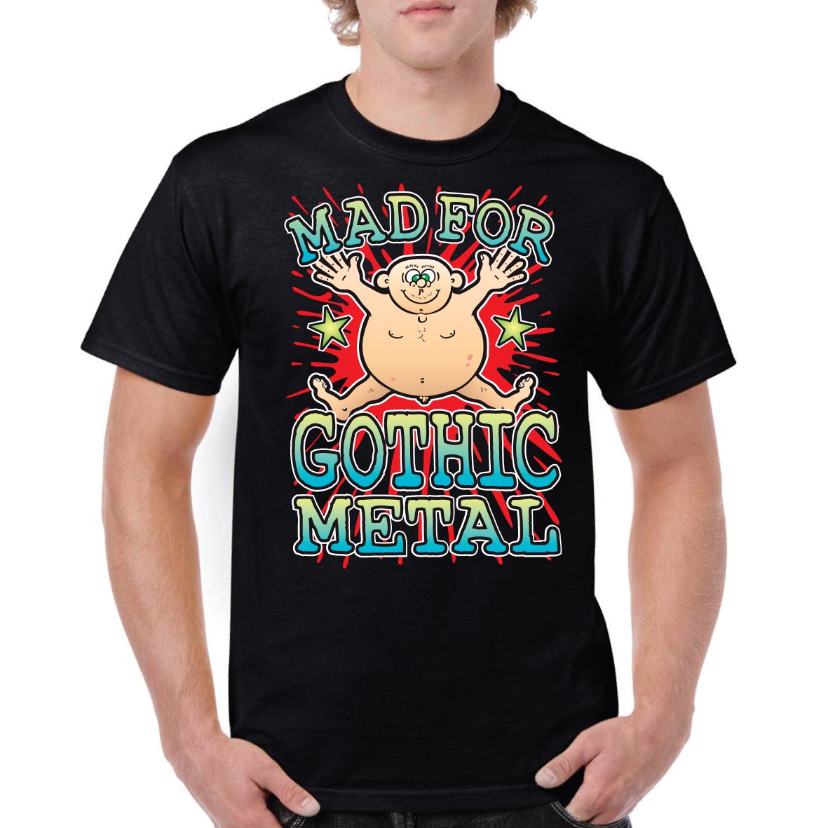 Gothic Metal Mad Unisex Tee