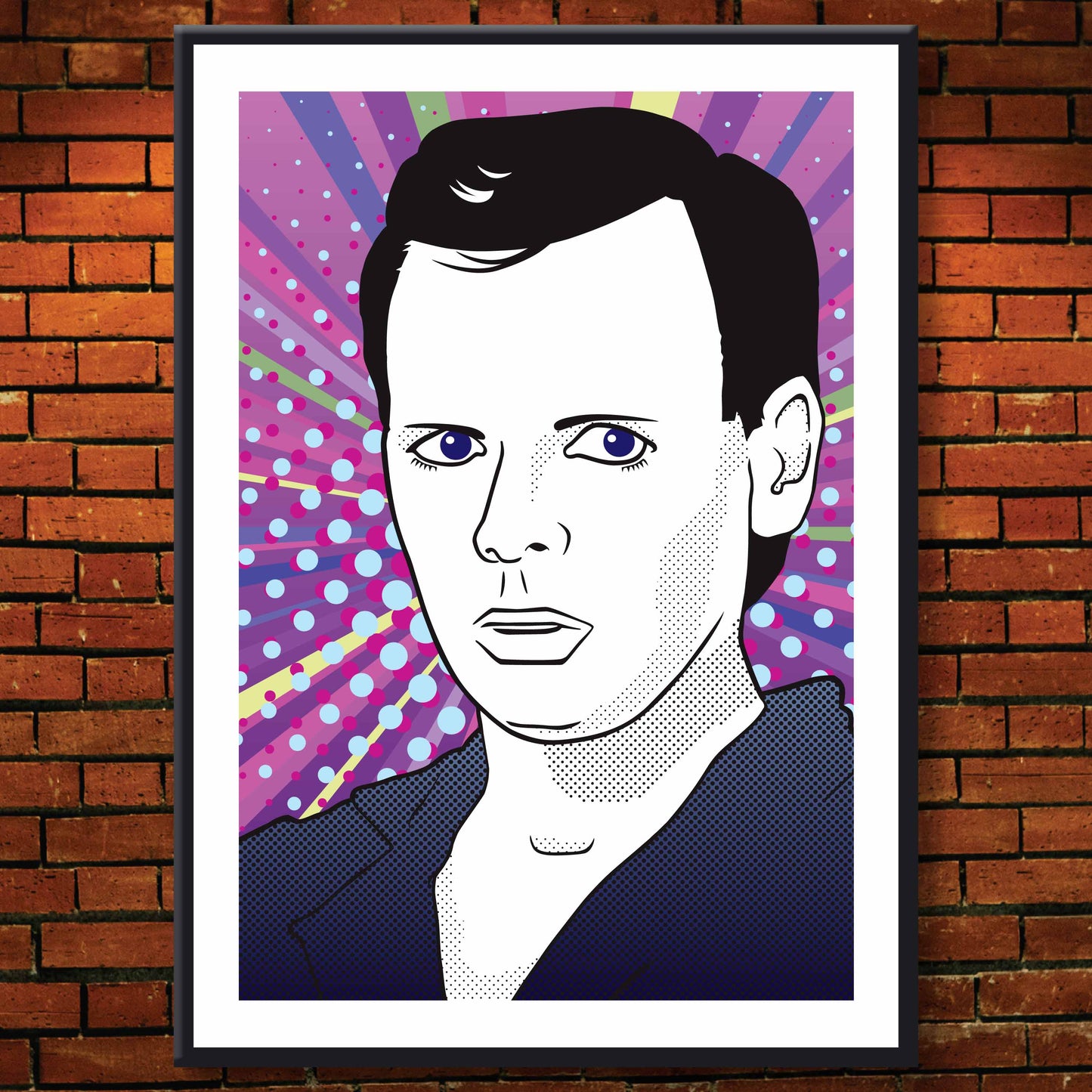 Gary Numan Pop Art Giclée Print