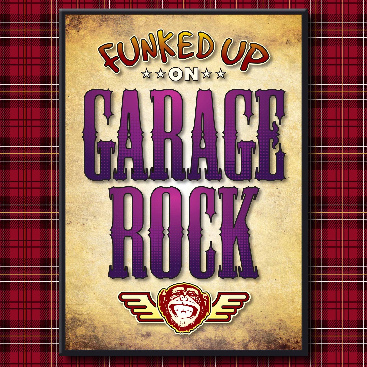 Garage Rock Art Print / Poster / Birthday Card / Greetings Card