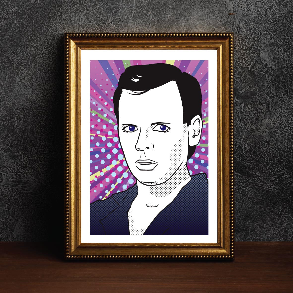 Gary Numan Pop Art Giclée Print
