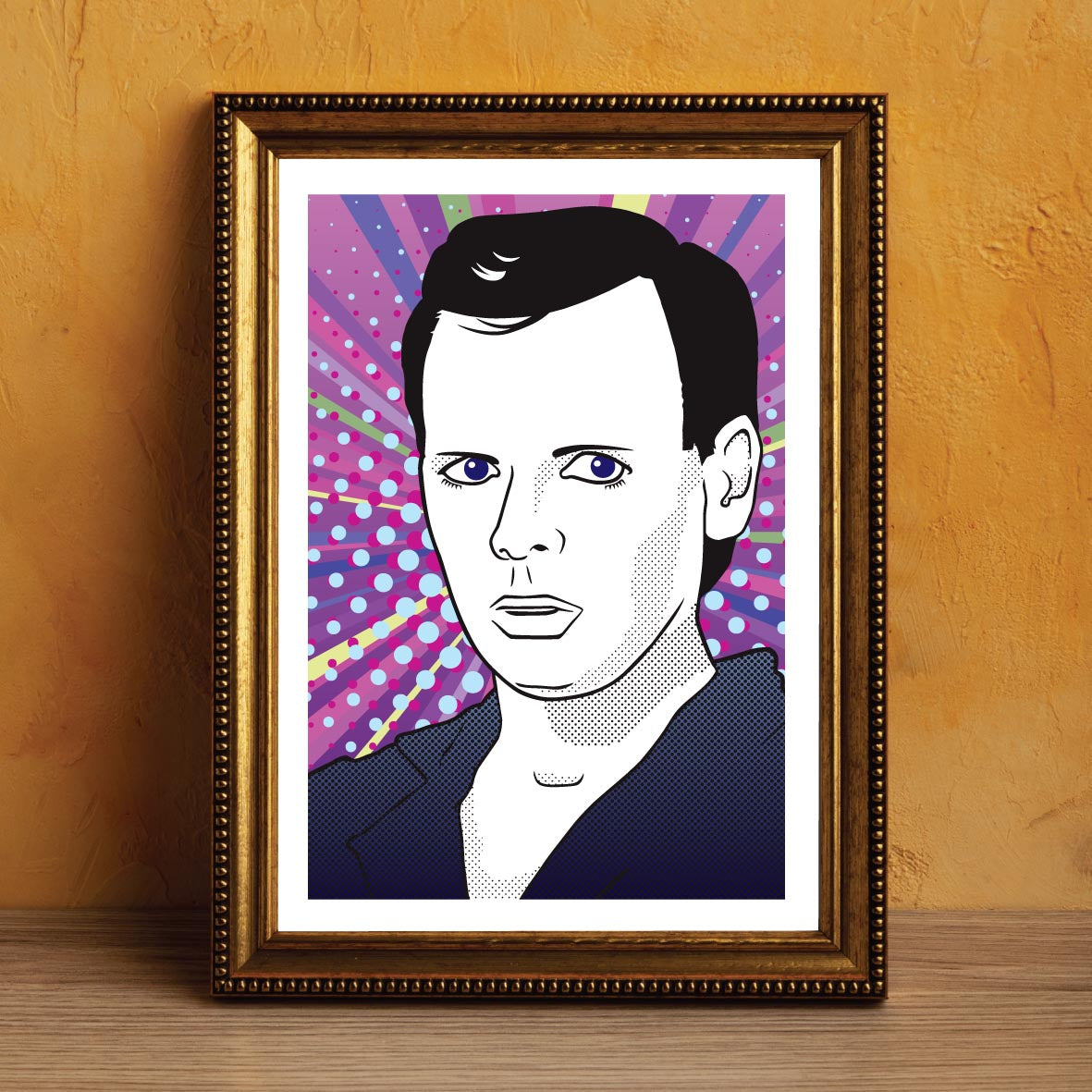 Gary Numan Pop Art Giclée Print