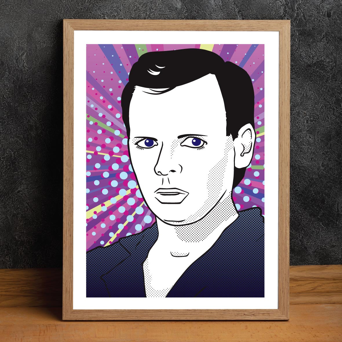 Gary Numan Pop Art Giclée Print
