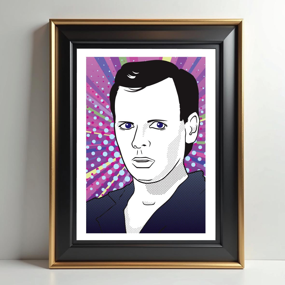 Gary Numan Pop Art Giclée Print