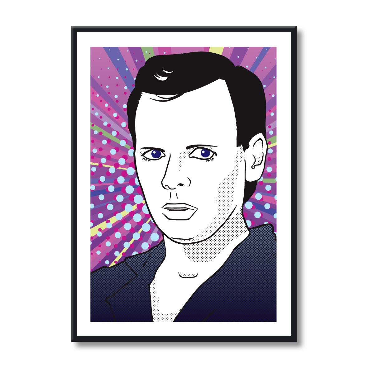 Gary Numan Pop Art Giclée Print