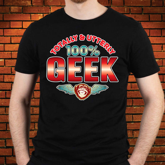 Geek 100% Sugar Tag Cotton T-Shirt