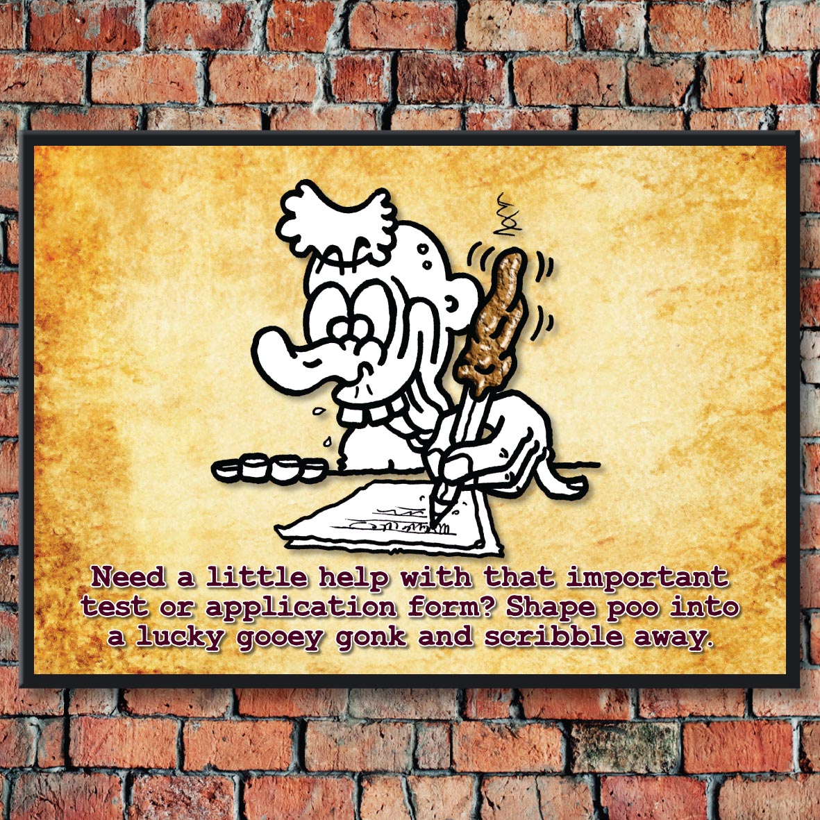 Gooey Gonk Cartoon Art Print