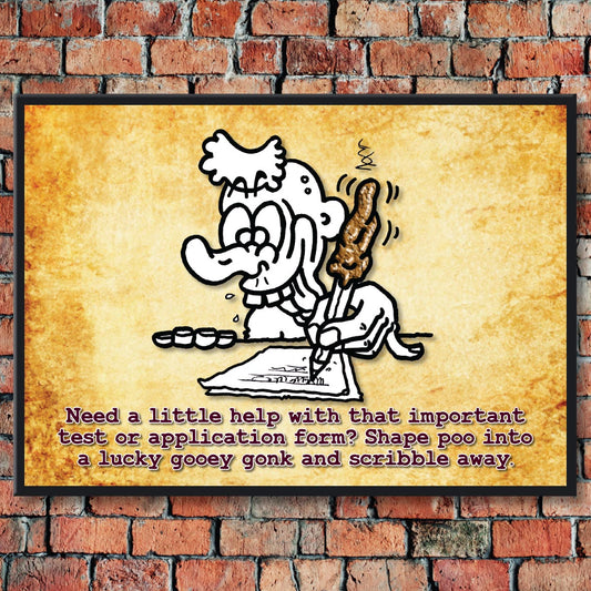 Gooey Gonk Cartoon Art Print
