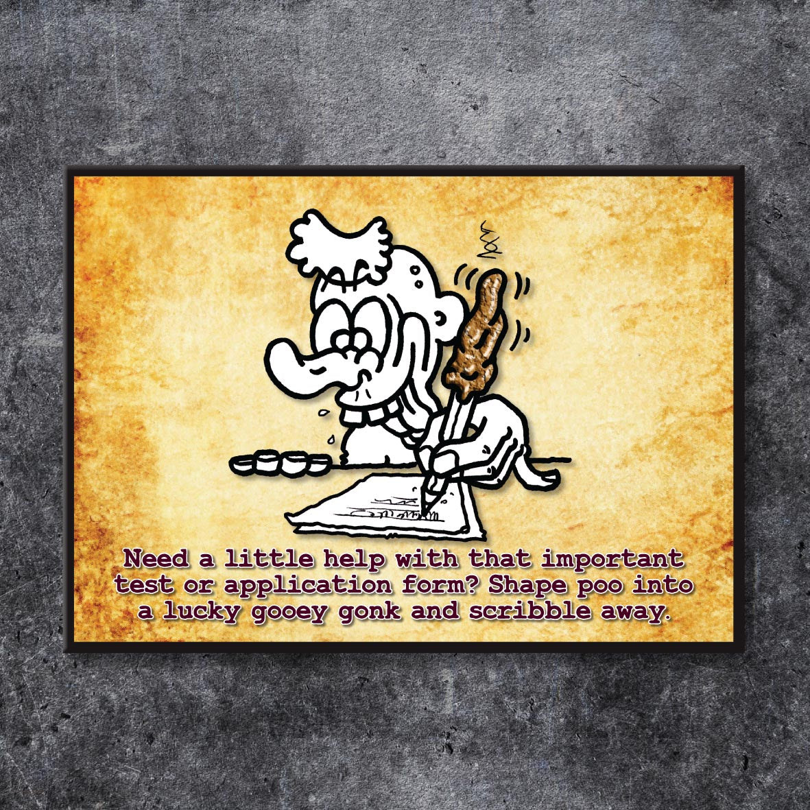 Gooey Gonk Cartoon Art Print