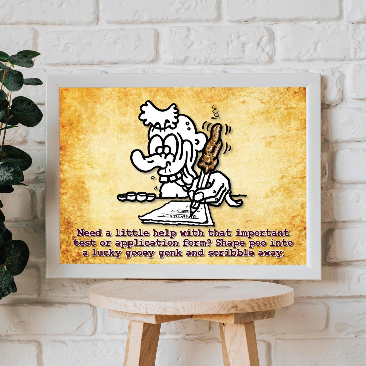 Gooey Gonk Cartoon Art Print