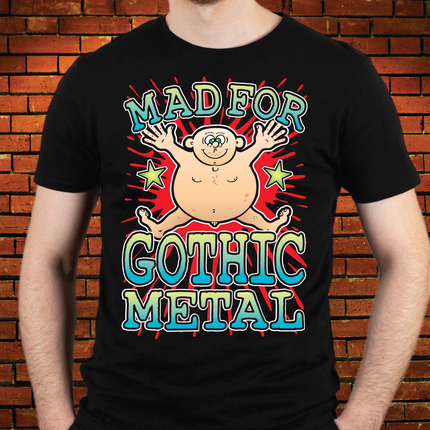 Gothic Metal Cotton T-Shirt