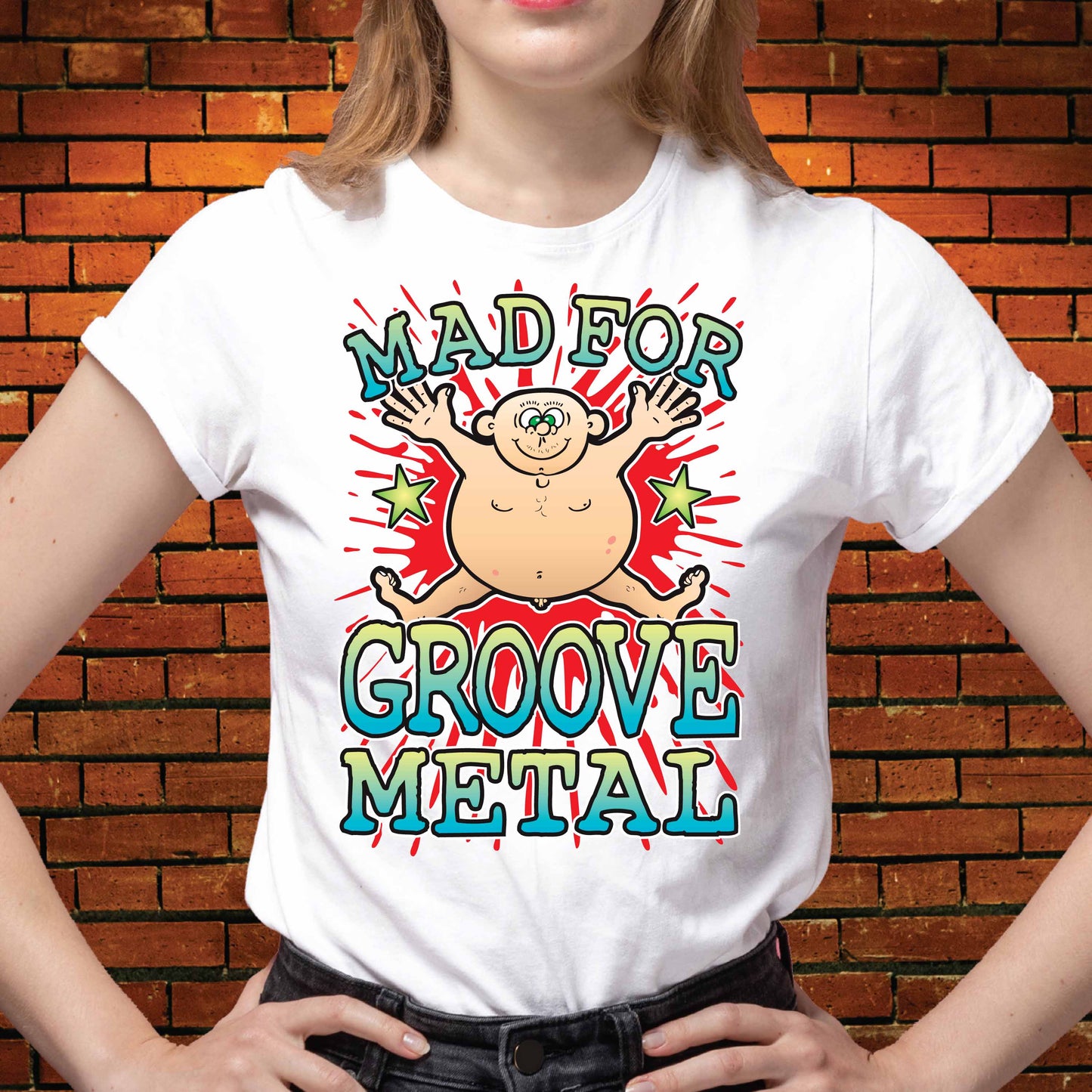 Groove Metal Cotton T-Shirt