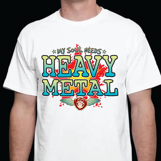 Heavy Metal Cotton T-Shirt