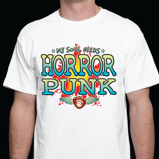 Horror Punk Cotton T-Shirt