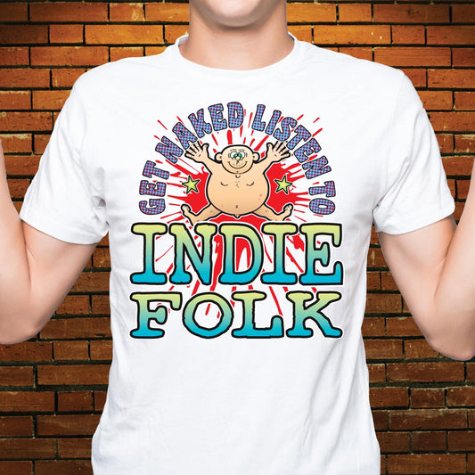 Indie Folk Funny Slogan Cotton T-Shirt