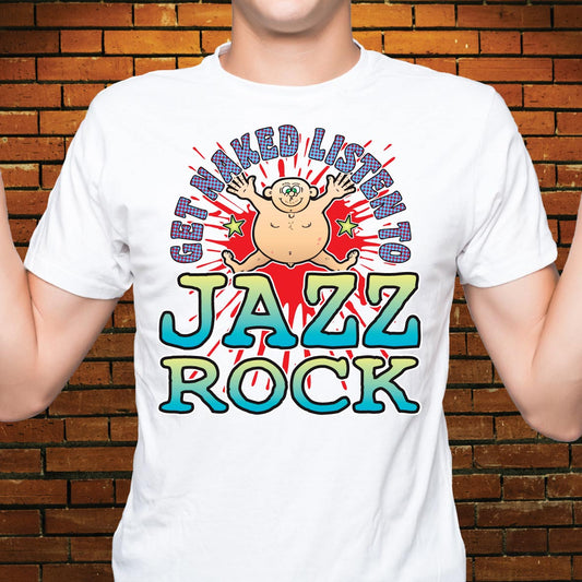 Jazz Rock Funny Slogan Cotton T-Shirt