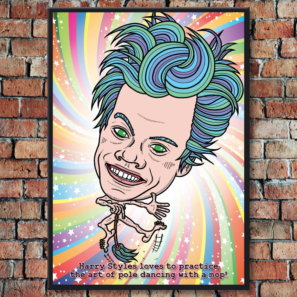 Harry Styles Pop Art Print