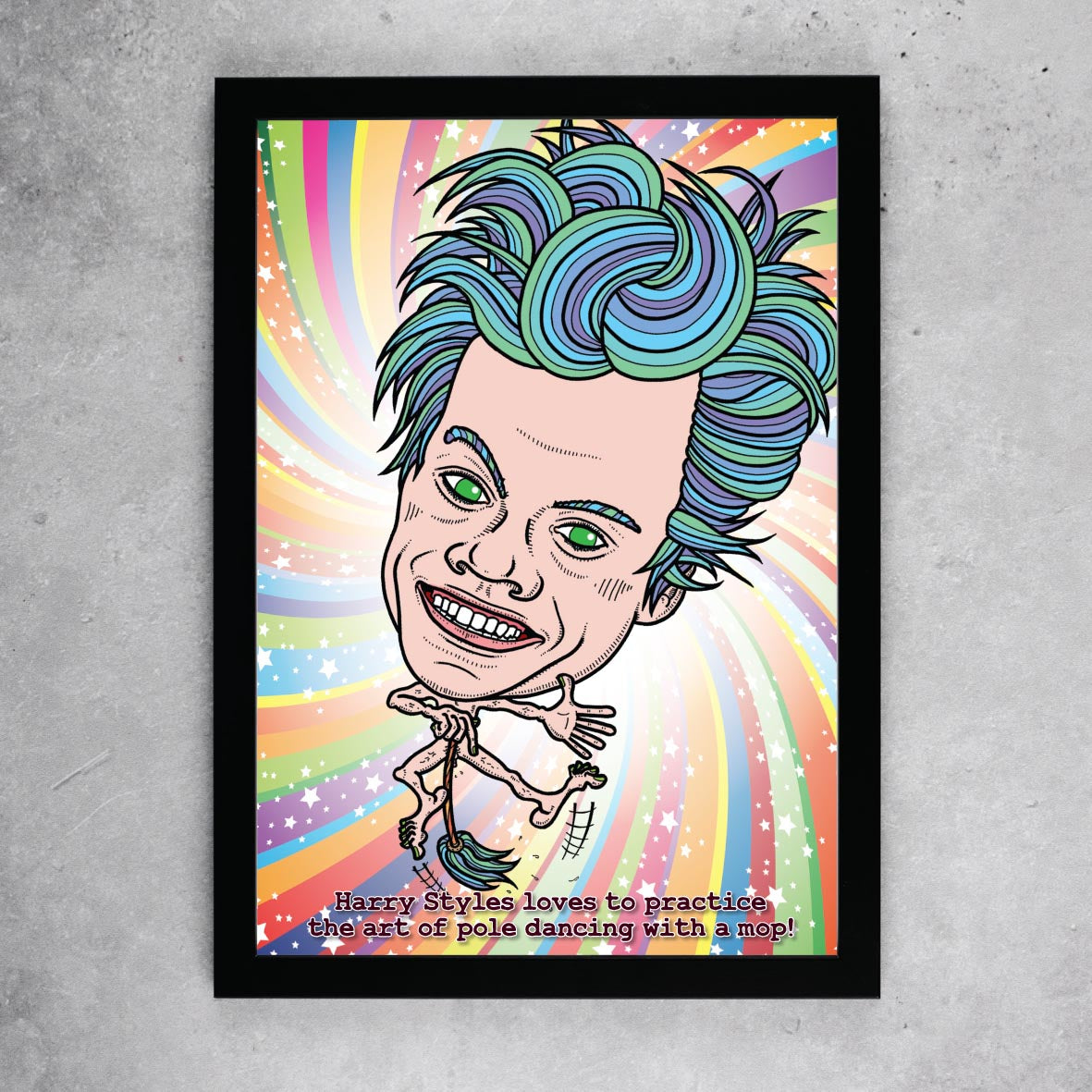 Harry Styles Pop Art Print