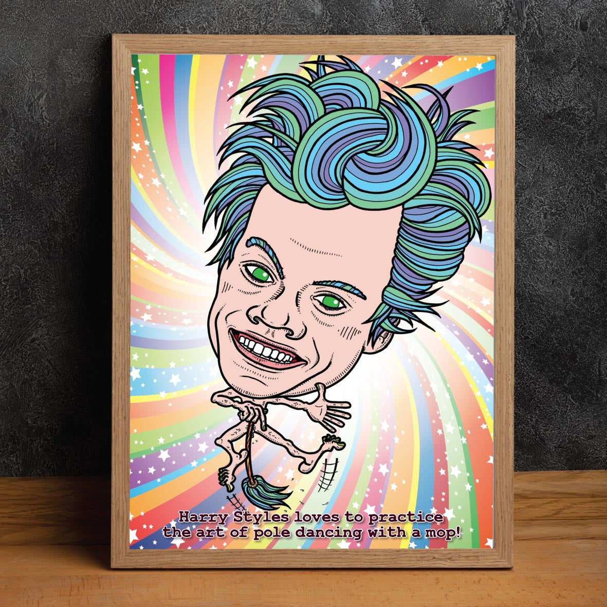 Harry Styles Pop Art Print