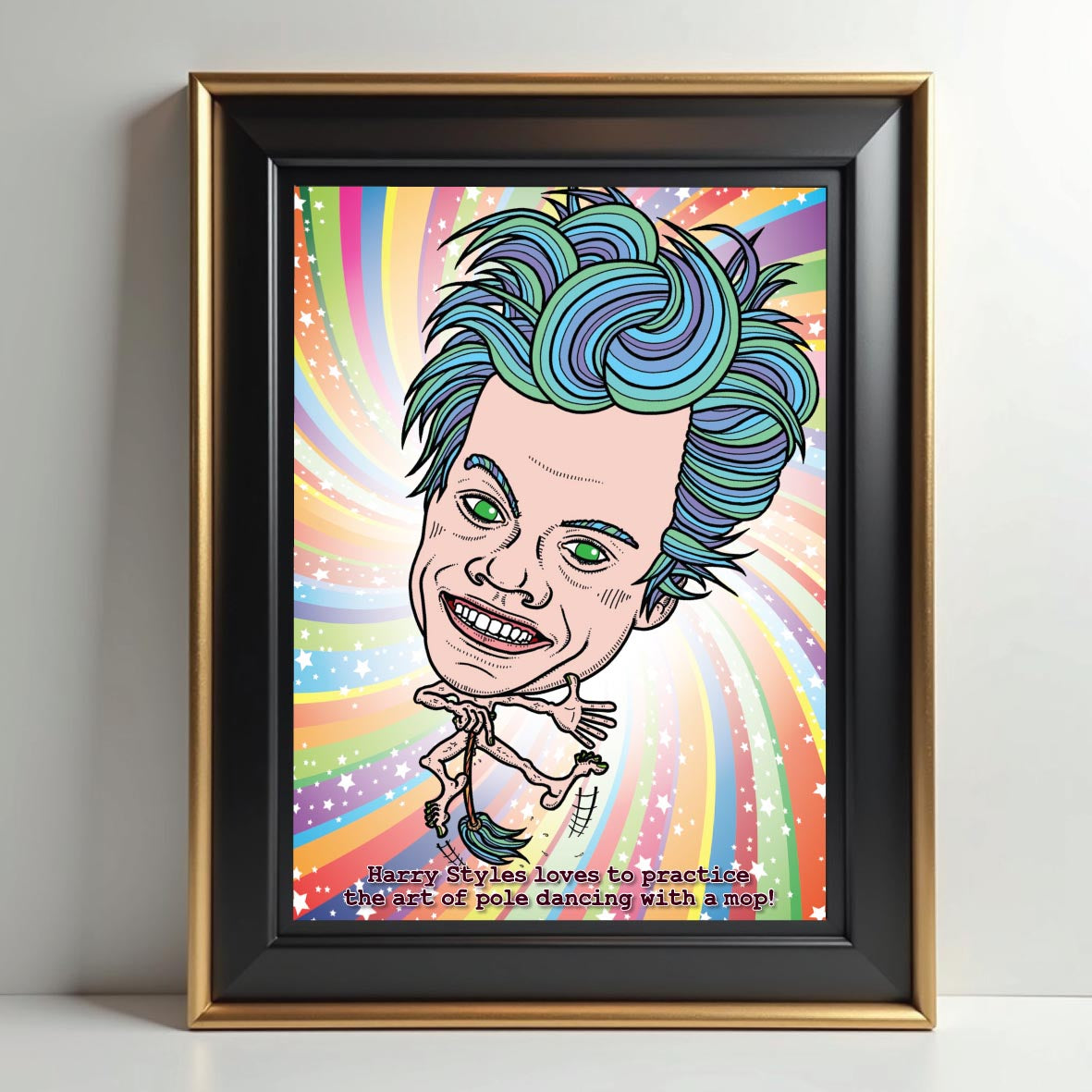 Harry Styles Pop Art Print