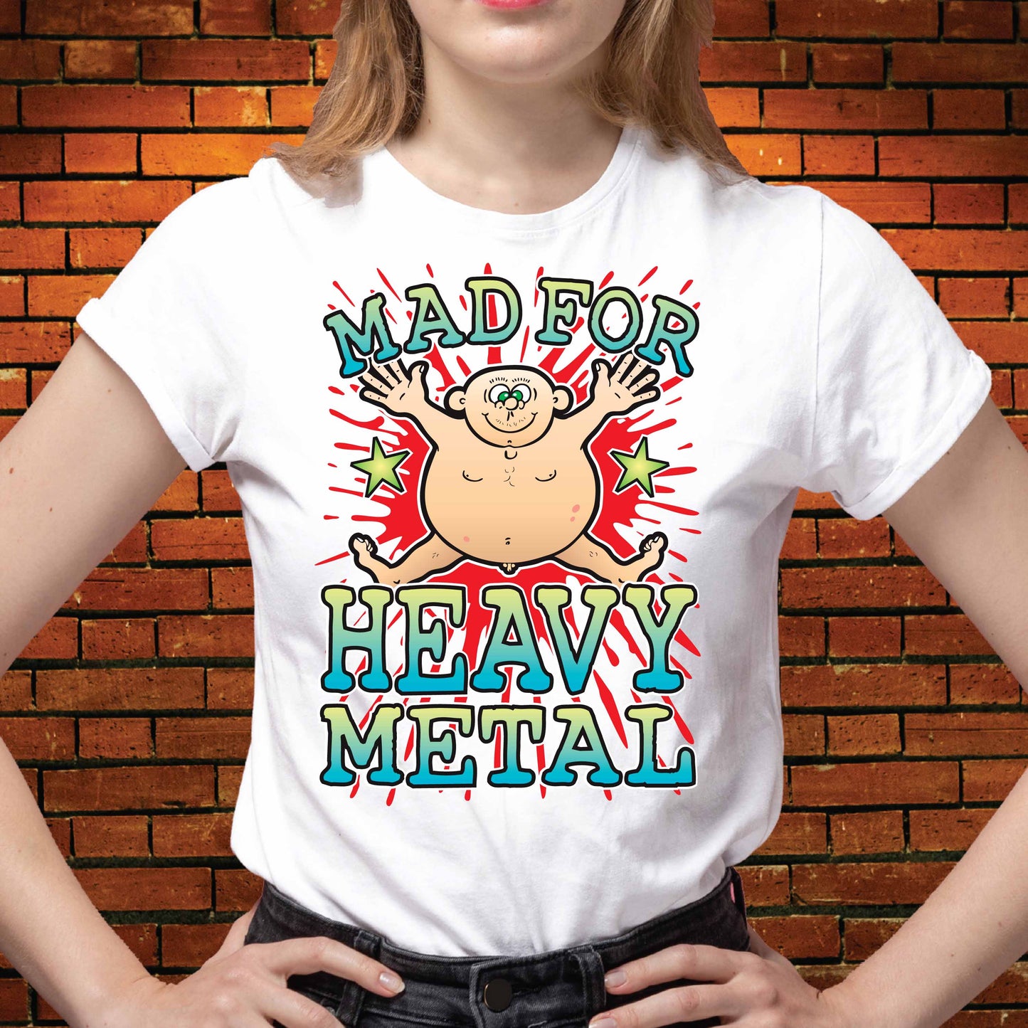 Heavy Metal Cotton T-Shirt