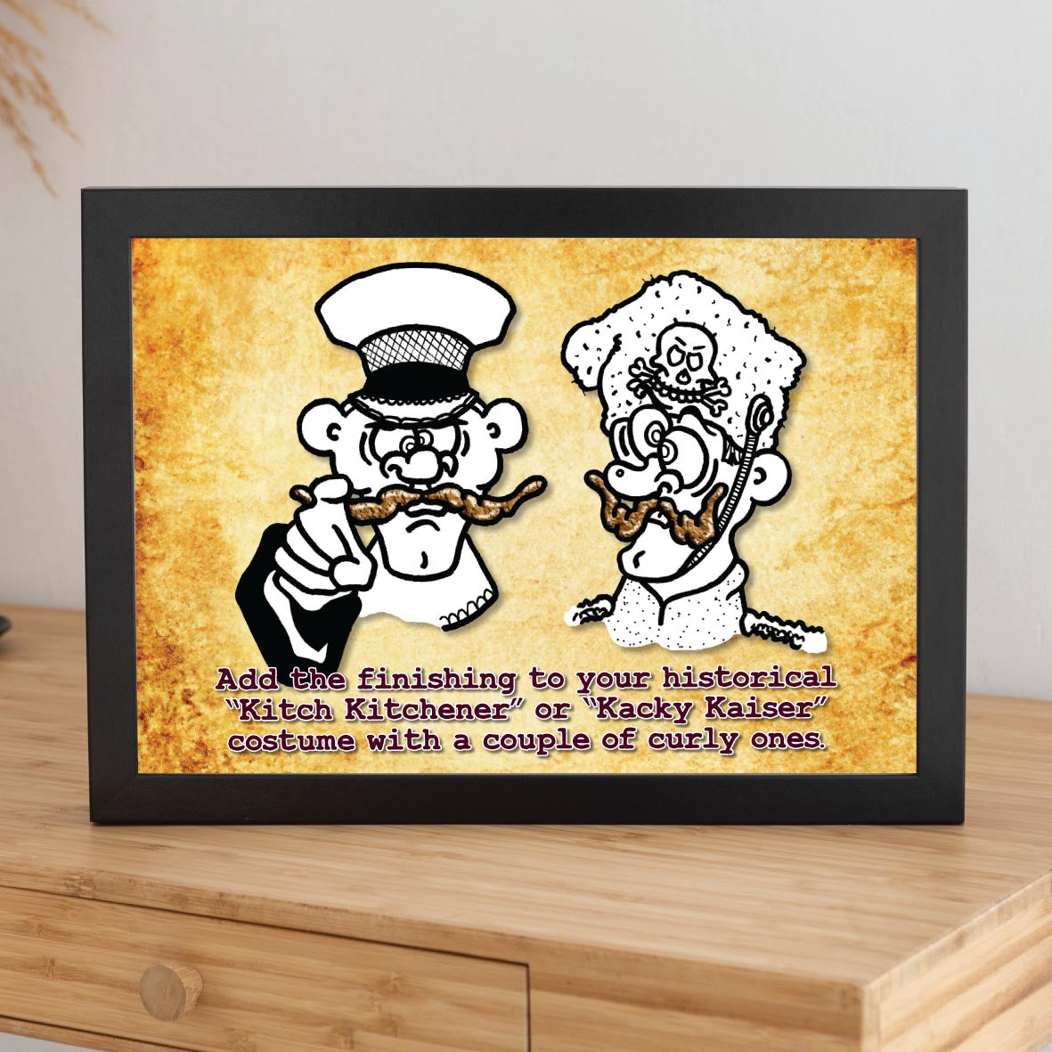 Historical Tash Cartoon Art Print