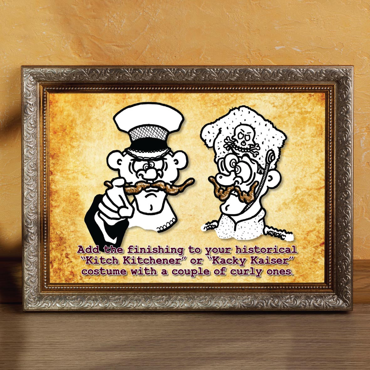 Historical Tash Cartoon Art Print