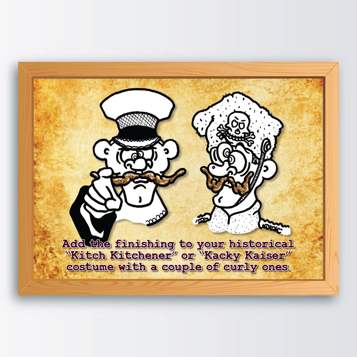 Historical Tash Cartoon Art Print