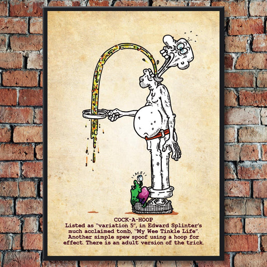 Cock-A-Hoop Art Print